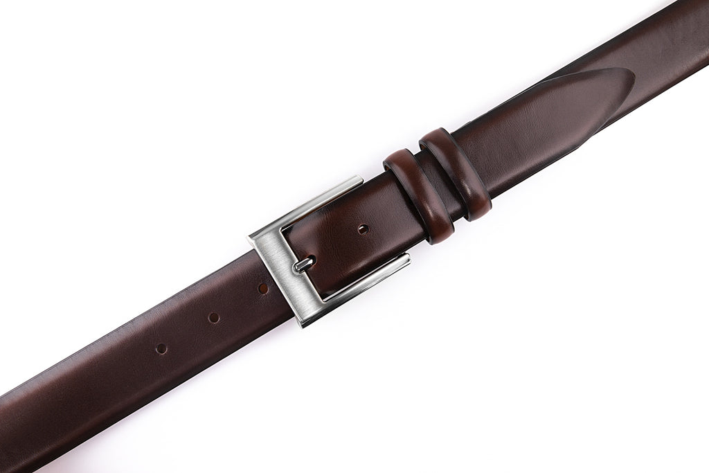 Men's Formal Leather Belt for Office Commute