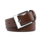 Men's Formal Leather Belt for Office Commute