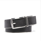 Men's Reversible Automatic Dress Belt – Hole-Free Business Casual Belt