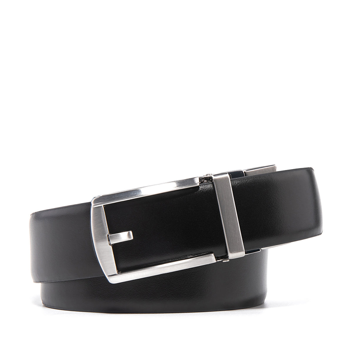 Men's Reversible Automatic Dress Belt – Hole-Free Business Casual Belt Main image