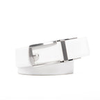 Reversible Gradient Edge No-Tooth Automatic Buckle Men's Belt