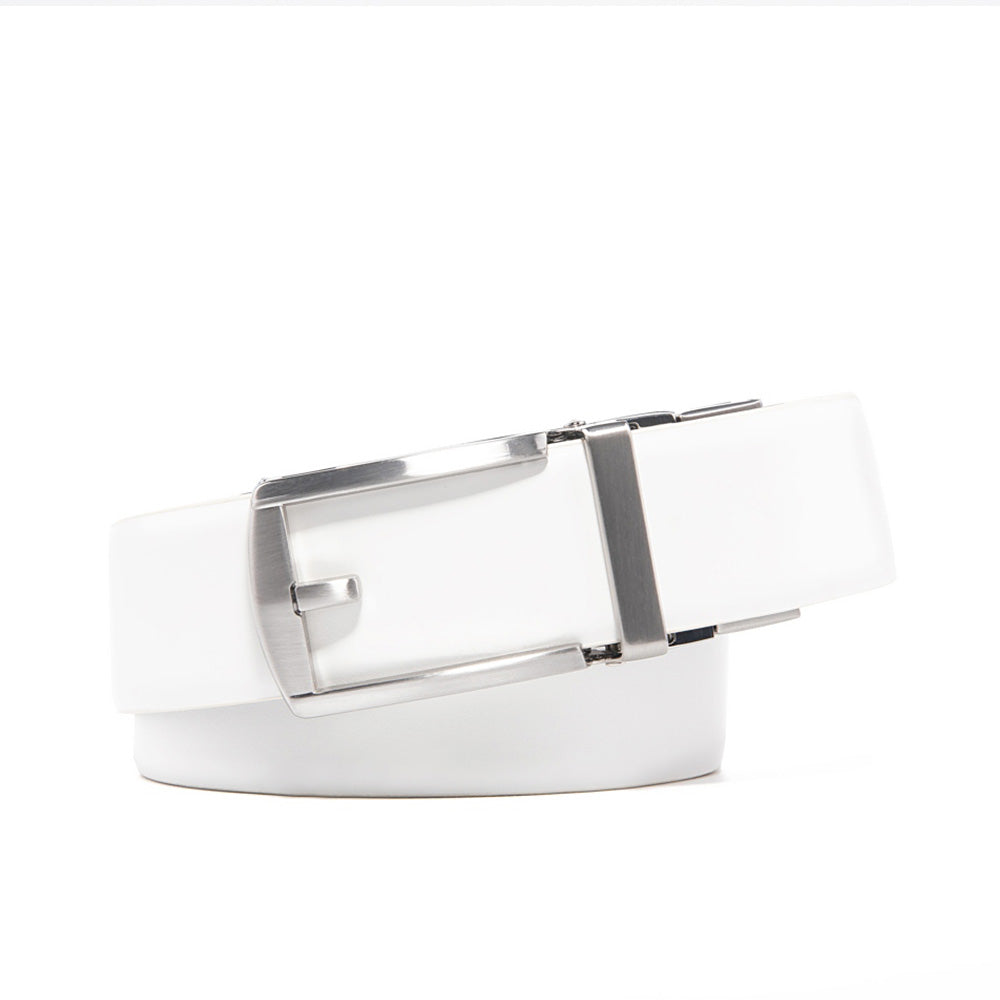 Men's Reversible Automatic Dress Belt – Hole-Free Business Casual Belt