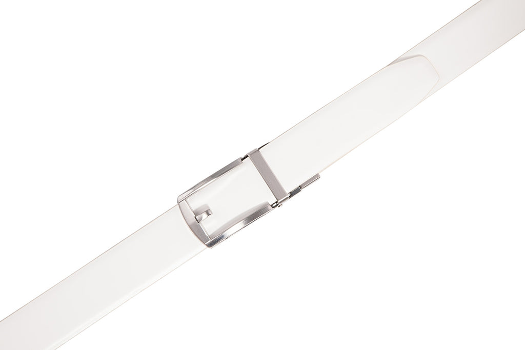 Reversible Gradient Edge No-Tooth Automatic Buckle Men's Belt