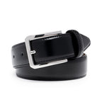 Men's Leather Belt – Classic Pin Buckle Business Casual Belt