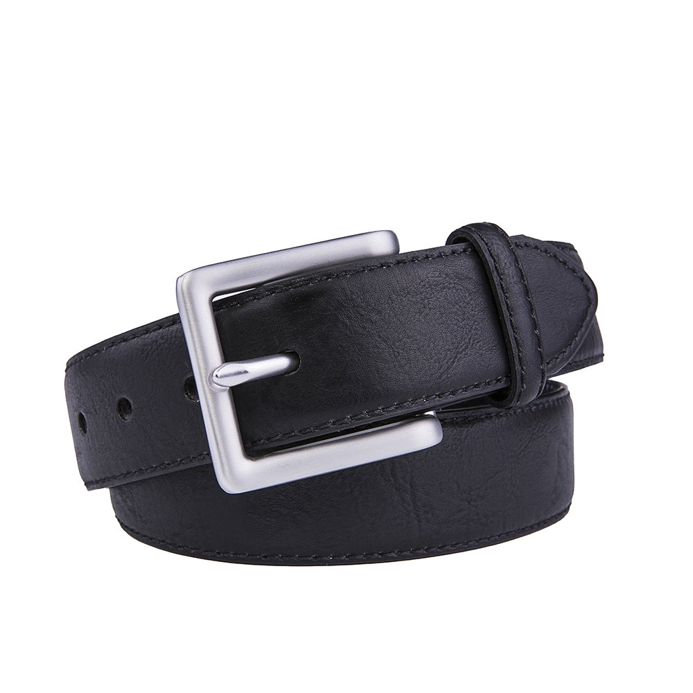 Classic Minimalist Single Prong Business Belt for Men