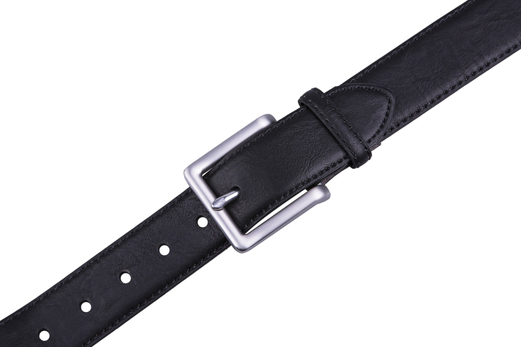 Classic Minimalist Single Prong Business Belt for Men
