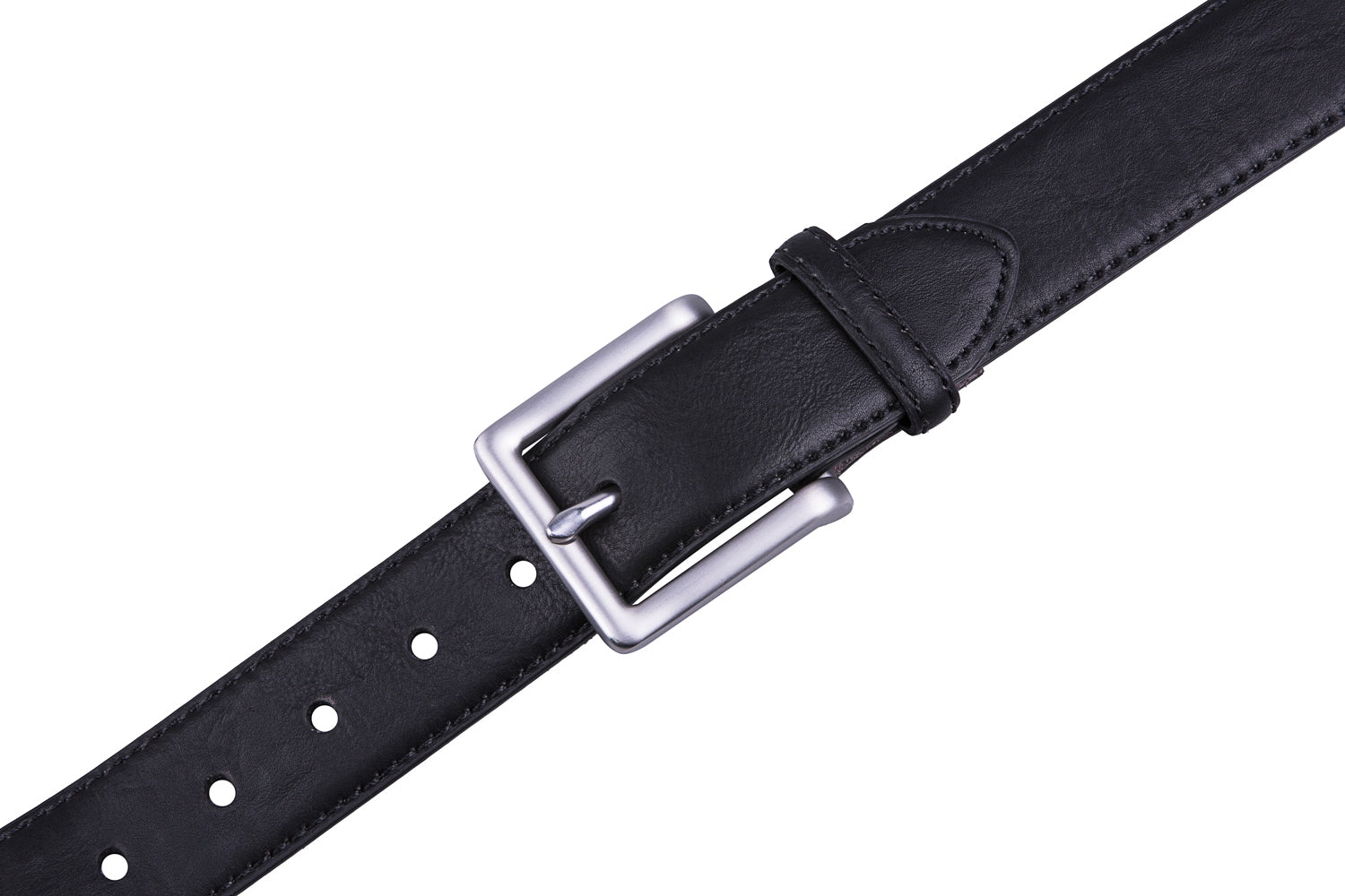 Classic Minimalist Single Prong Business Belt for Men