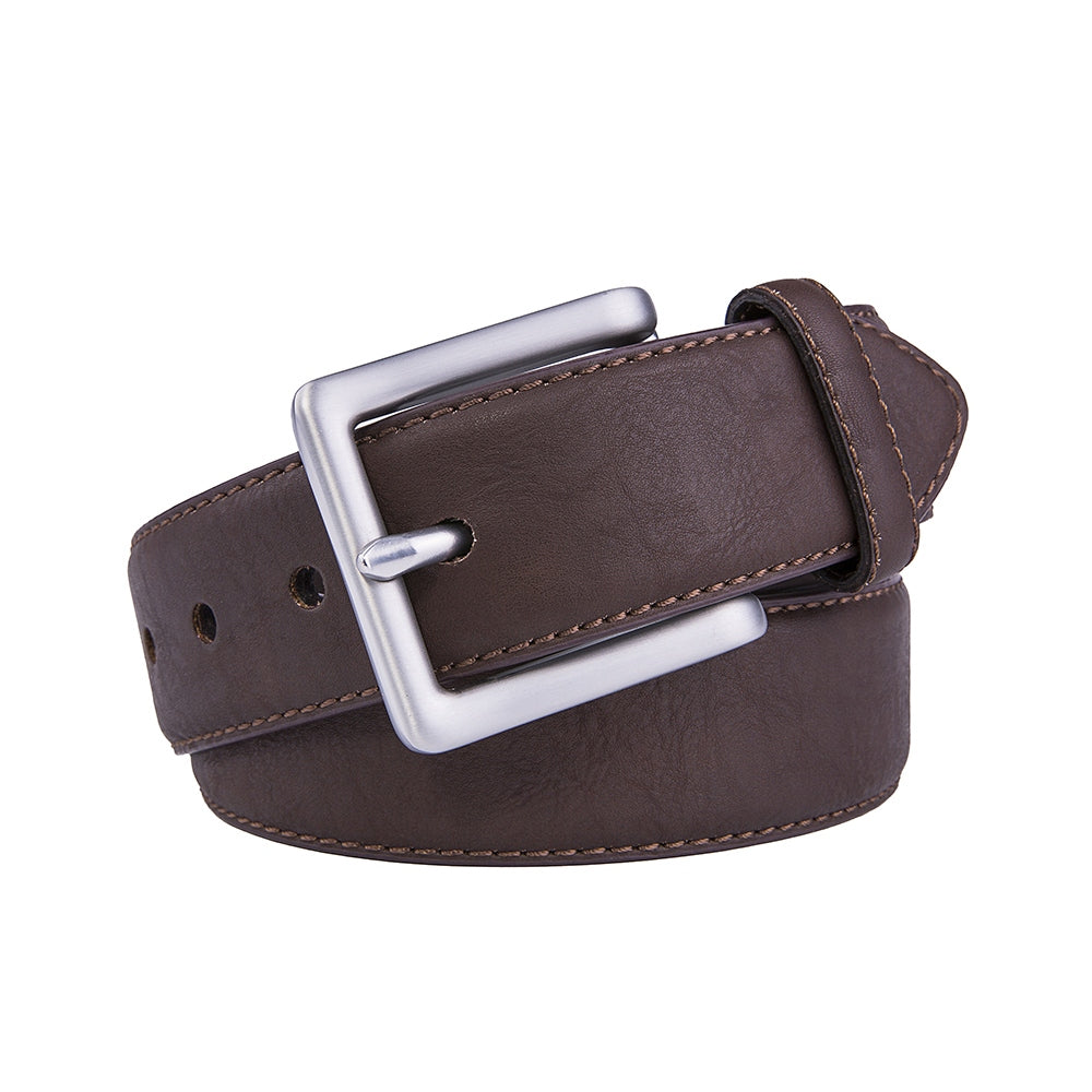 Classic Minimalist Single Prong Business Belt for Men