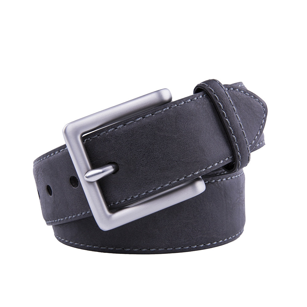 Classic Minimalist Single Prong Business Belt for Men