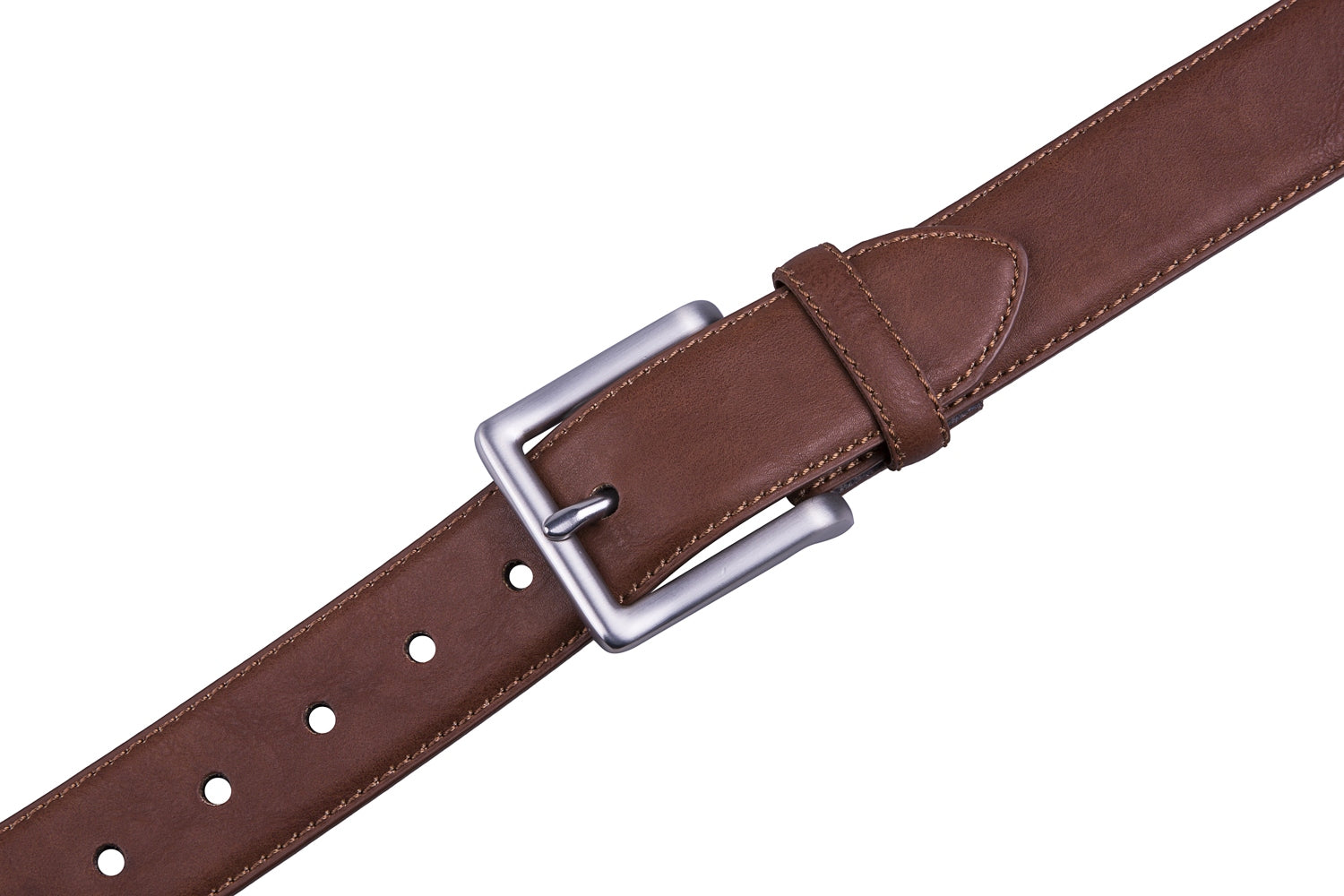 Classic Minimalist Single Prong Business Belt for Men