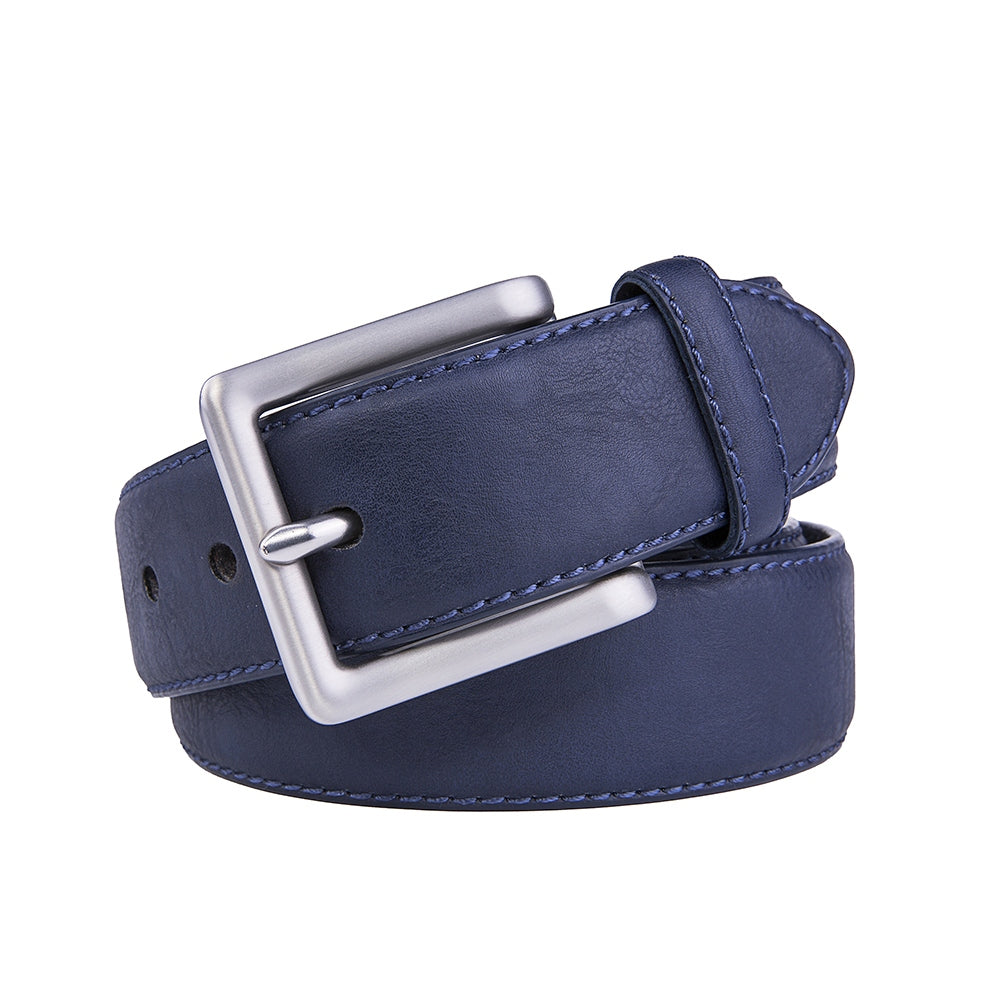 Classic Minimalist Single Prong Business Belt for Men