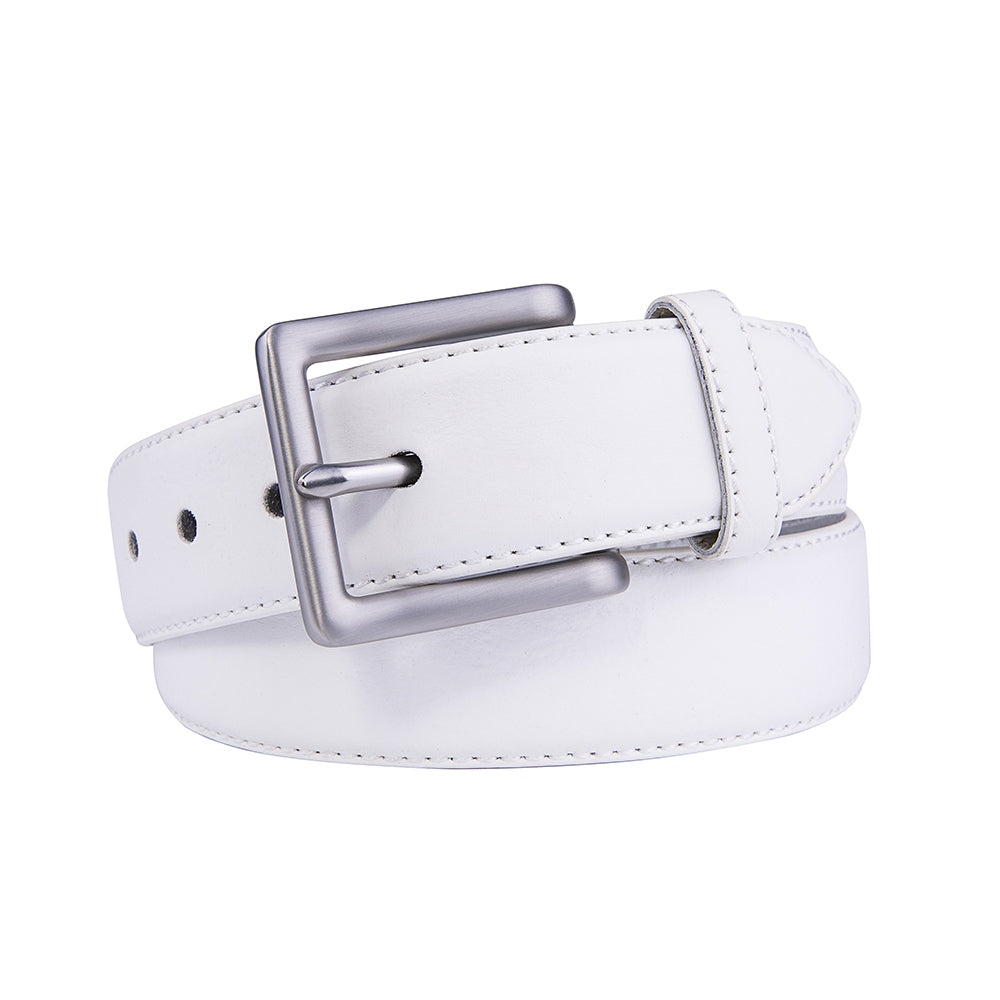 Classic Minimalist Single Prong Business Belt for Men