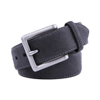 Classic Minimalist Single Prong Buckle Business Belt for Men