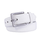 Classic Minimalist Single Prong Buckle Business Belt for Men