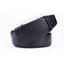 Crocodile Texture Matte Automatic Buckle Business Belt for Men