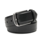 Men's Full Grain Leather Belt – Classic Single Prong Belt for Business Casual Wear