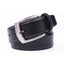 Classic Genuine Leather Texture Single Prong Business Leather Belt for Men