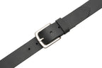 Minimalist Full-Grain Leather Single Prong Buckle Men's Belt