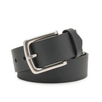 Minimalist Full-Grain Leather Single Prong Buckle Men's Belt