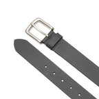 Minimalist Full-Grain Leather Single Prong Buckle Men's Belt