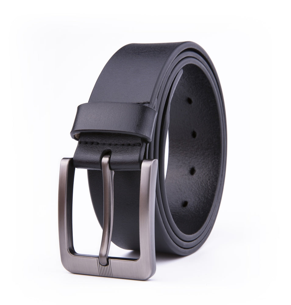 Classic Minimalist Single Prong Leather Belt for Men Secondary image