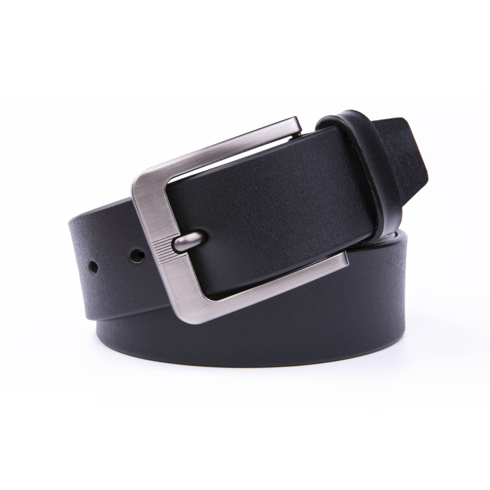 Classic Minimalist Single Prong Leather Belt for Men Main image
