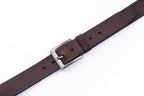 Classic Minimalist Single Prong Leather Belt for Men