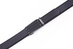 Minimalist Textured Automatic Buckle Business Belt for Men