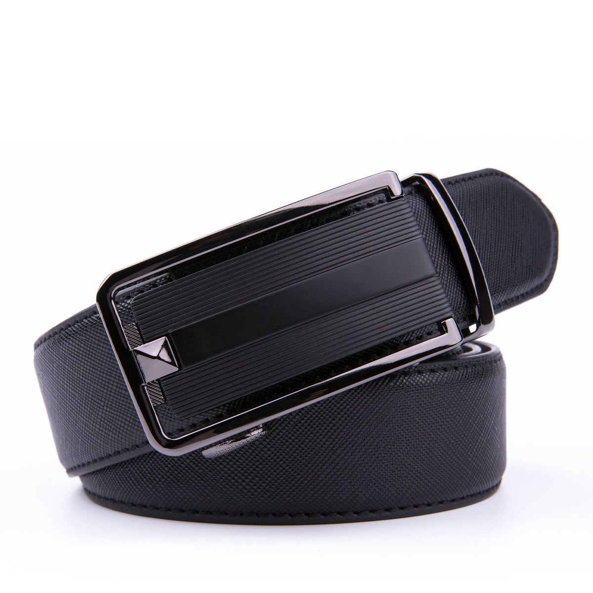 Men's Executive Ratchet Belt – Automatic Leather Belt for Business Casual Wear Main image