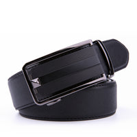 Men's Executive Ratchet Belt – Automatic Leather Belt for Business Casual Wear