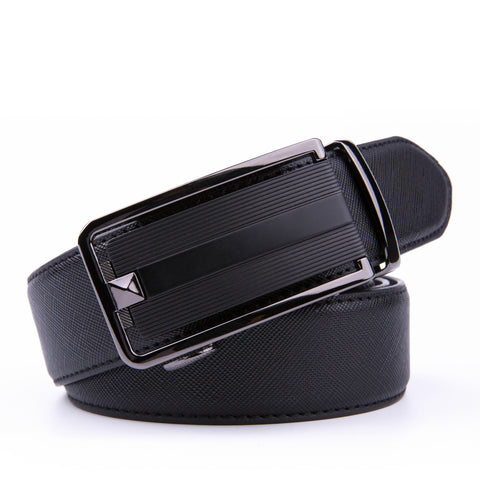 Men's Executive Ratchet Belt – Automatic Leather Belt for Business Casual Wear