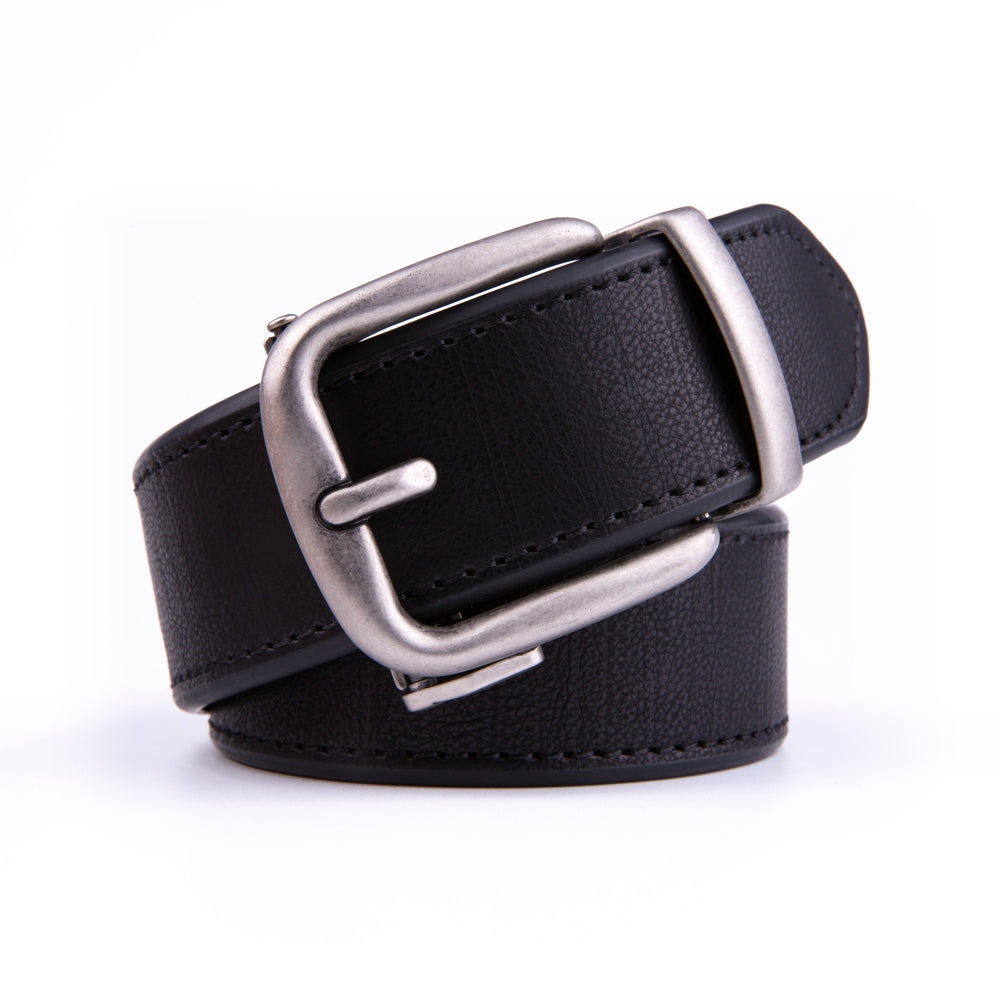 Vintage Pin Buckle Automatic Teeth Men's Belt Main image