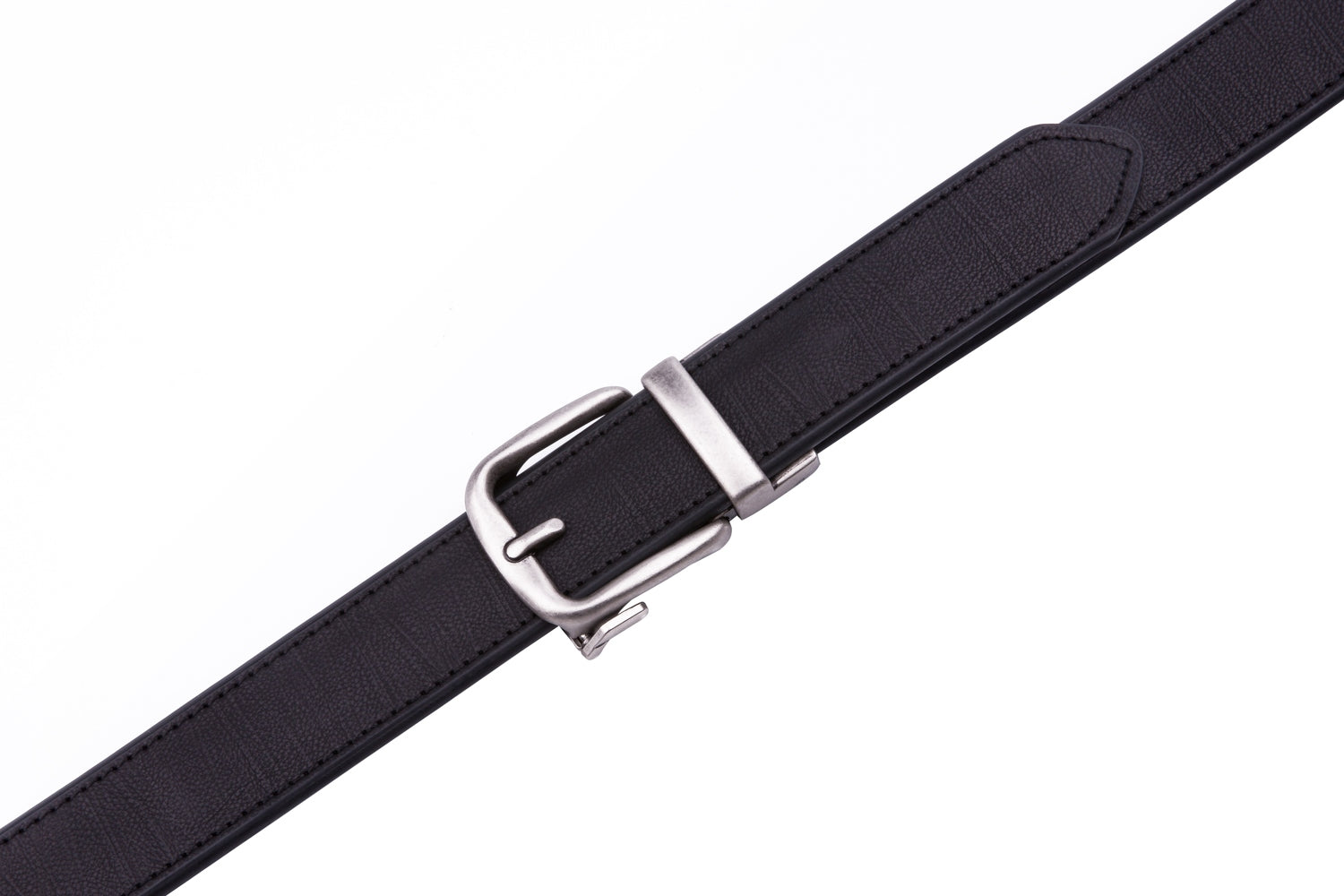 Vintage Pin Buckle Automatic Teeth Men's Belt