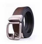 Vintage Pin Buckle Automatic Teeth Men's Belt