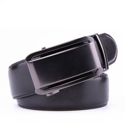Men's Classic Ratchet Belt – Automatic Buckle Business Casual Belt