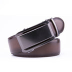 Men's Classic Ratchet Belt – Automatic Buckle Business Casual Belt