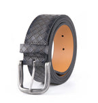 Vintage Texture Single Prong Leather Belt Men Business Casual