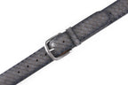 Vintage Texture Single Prong Leather Belt Men Business Casual