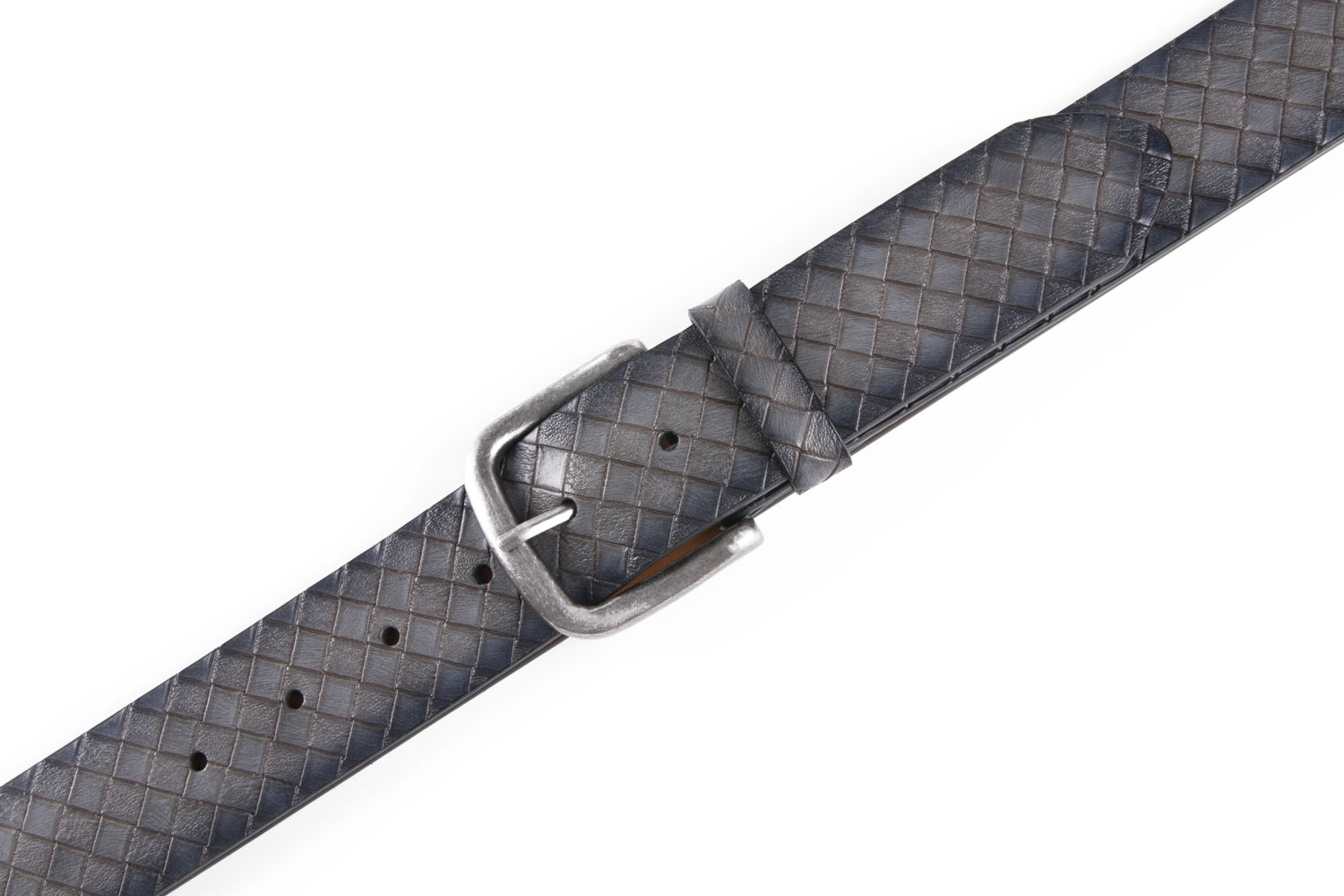 Vintage Texture Single Prong Leather Belt Men Business Casual