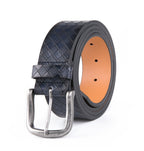 Vintage Texture Single Prong Leather Belt Men Business Casual