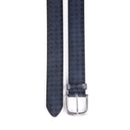 Vintage Texture Single Prong Leather Belt Men Business Casual