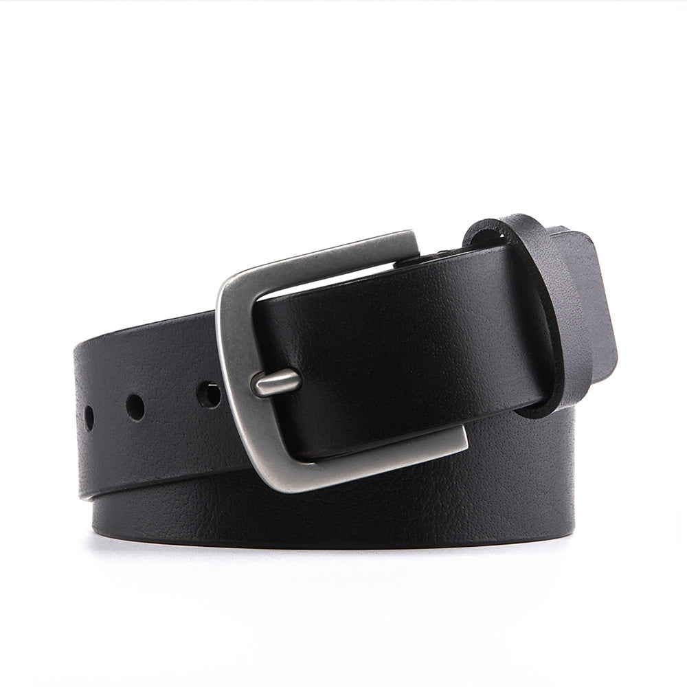 Minimalist Single Prong Top Grain Leather Men's Belt Main image