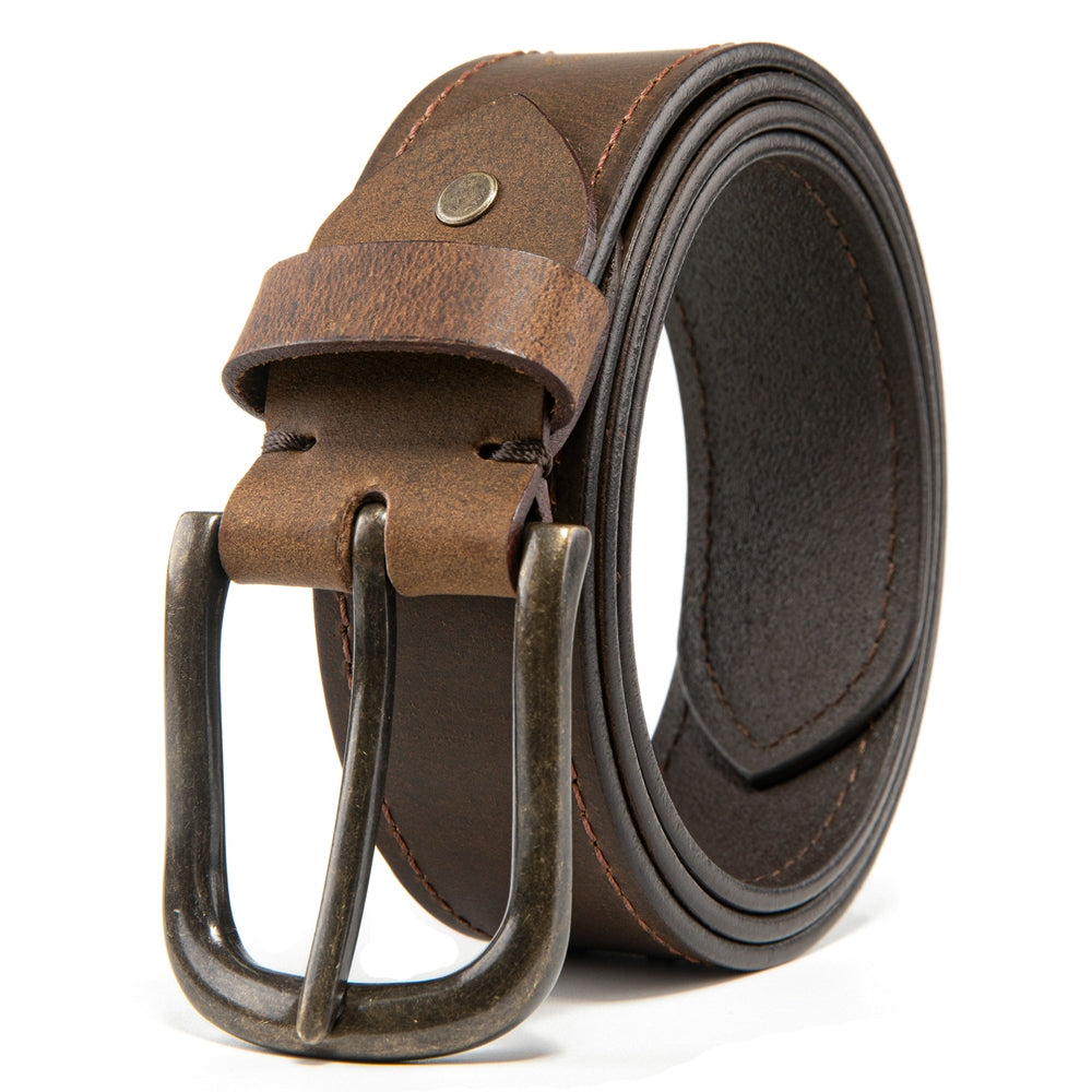 Fabio Valenti Men’s Top Grain Leather Casual Belts LA2090