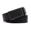 Crocodile Texture Patch Automatic Buckle Red Teeth Men's Belt