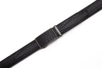 Crocodile Texture Patch Automatic Buckle Red Teeth Men's Belt