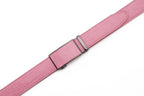Crocodile Texture Patch Automatic Buckle Red Teeth Men's Belt