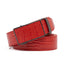 Men's Crocodile Embossed Ratchet Belt – Automatic Dress Belt for Business & Casual Wear