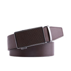 Men's Leather Ratchet Belt – Automatic Dress Belt for Business Casual & Everyday Wear
