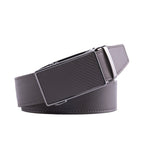 Men's Leather Ratchet Belt – Automatic Dress Belt for Business Casual & Everyday Wear