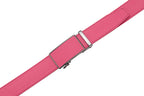 Carbon Fiber Texture Red Teeth Automatic Buckle Business Belt for Men